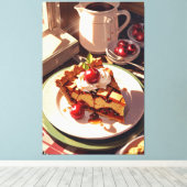 Stretched Canvas Print Leinwanddruck (Insitu (Holzboden))