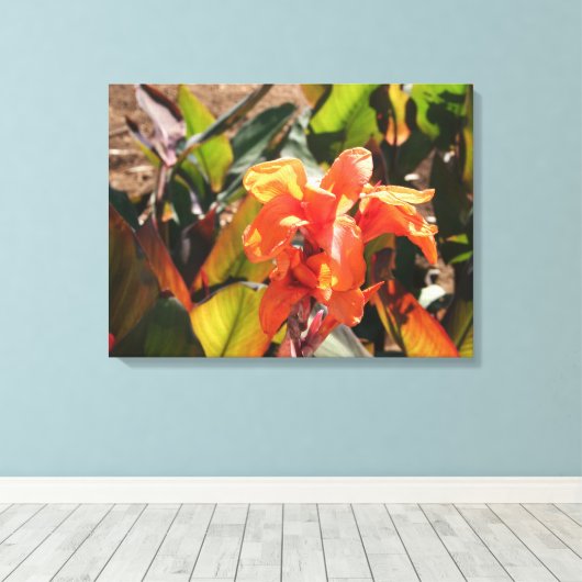Stretched Canvas Print Leinwanddruck (Insitu (Holzboden))