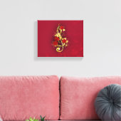 Stretched Canvas Print Leinwanddruck (Insitu (Wohnzimmer))