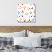 Stretched Canvas Print Leinwanddruck (Insitu (Schlafzimmer))