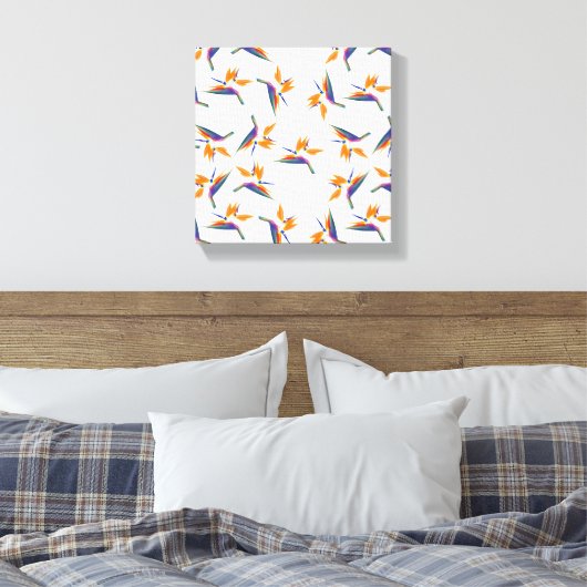Stretched Canvas Print Leinwanddruck (Insitu (Schlafzimmer))