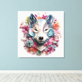 Stretched Canvas Print Leinwanddruck (Insitu (Holzboden))
