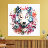 Stretched Canvas Print Leinwanddruck (Insitu (Wohnzimmer))