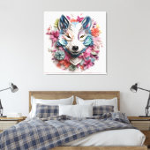 Stretched Canvas Print Leinwanddruck (Insitu (Schlafzimmer))