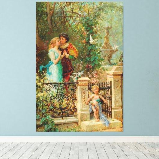 Stretched Canvas Print Leinwanddruck (Insitu (Holzboden))