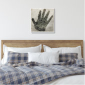 Stretched Canvas Print Leinwanddruck (Insitu (Schlafzimmer))