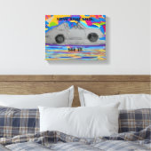 Stretched Canvas Print Leinwanddruck (Insitu (Schlafzimmer))