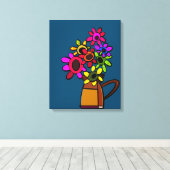 Stretched Canvas Print Leinwanddruck (Insitu (Holzboden))