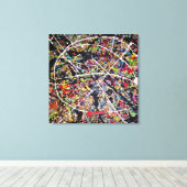 Stretched Canvas Print Leinwanddruck (Insitu (Holzboden))