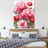 Stretched Canvas Print Leinwanddruck (Insitu (Schlafzimmer))