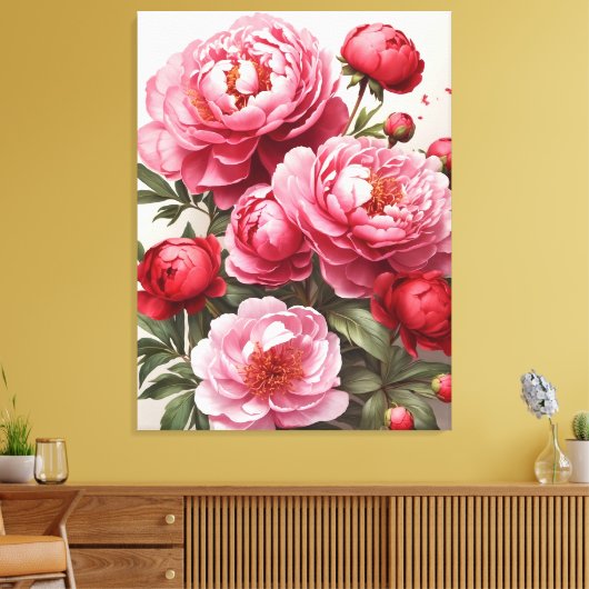 Stretched Canvas Print Leinwanddruck (Insitu (Wohnzimmer))