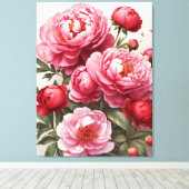 Stretched Canvas Print Leinwanddruck (Insitu (Holzboden))