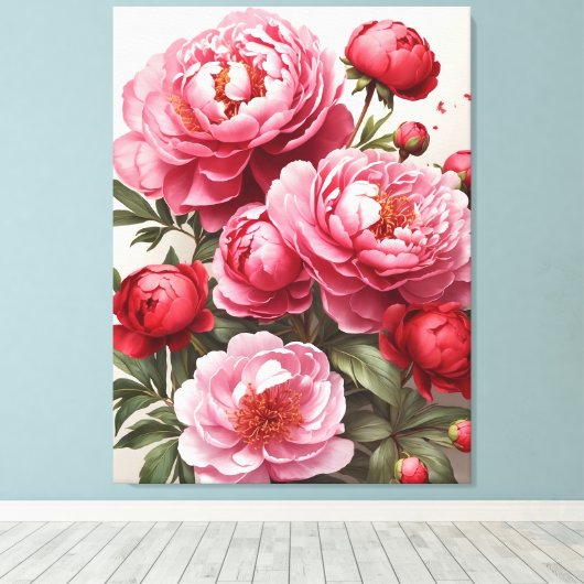 Stretched Canvas Print Leinwanddruck (Insitu (Holzboden))