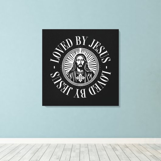 Stretched Canvas Print Leinwanddruck (Insitu (Holzboden))