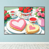 Stretched Canvas Print Leinwanddruck (Insitu (Holzboden))