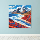 Stretched Canvas Print Leinwanddruck (Insitu (Holzboden))