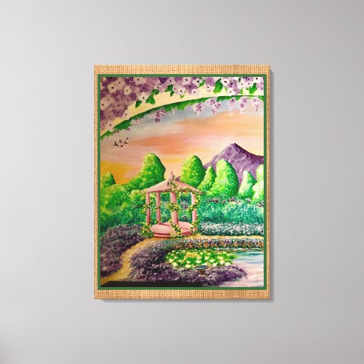 Stretched Canvas Print Leinwanddruck (Vorderseite)