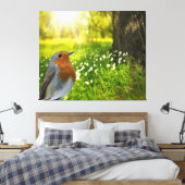 Stretched Canvas Print Leinwanddruck (Insitu (Schlafzimmer))