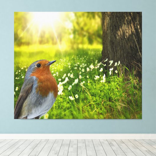 Stretched Canvas Print Leinwanddruck (Insitu (Holzboden))