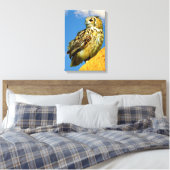 Stretched Canvas Print Leinwanddruck (Insitu (Schlafzimmer))