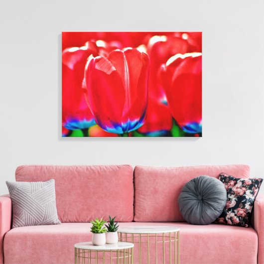 Stretched Canvas Print Leinwanddruck (Insitu (Wohnzimmer))