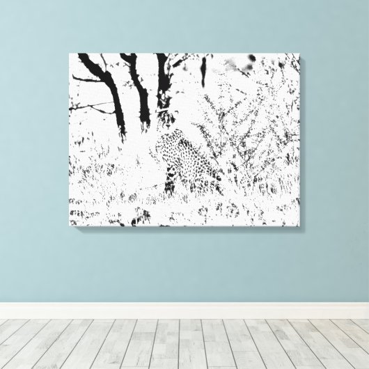 Stretched Canvas Print Leinwanddruck (Insitu (Holzboden))
