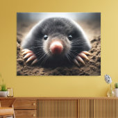 Stretched Canvas Print Leinwanddruck (Insitu (Wohnzimmer))
