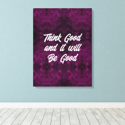 Stretched Canvas Print Leinwanddruck (Insitu (Holzboden))