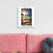 Stretched Canvas Print Leinwanddruck (Insitu (Wohnzimmer))