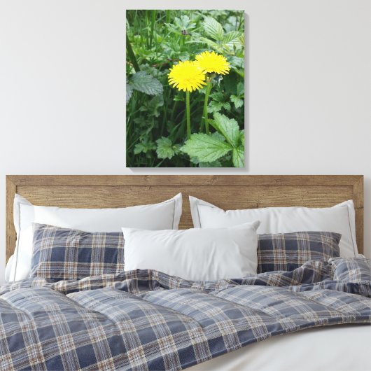 Stretched Canvas Print Leinwanddruck (Insitu (Schlafzimmer))