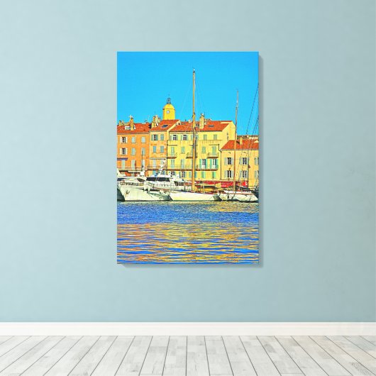 Stretched Canvas Print Leinwanddruck (Insitu (Holzboden))