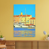 Stretched Canvas Print Leinwanddruck (Insitu (Wohnzimmer))