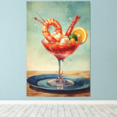 Stretched Canvas Print Leinwanddruck (Insitu (Holzboden))