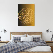 Stretched Canvas Print Leinwanddruck (Insitu (Schlafzimmer))