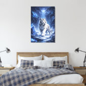 Stretched Canvas Print Leinwanddruck (Insitu (Schlafzimmer))