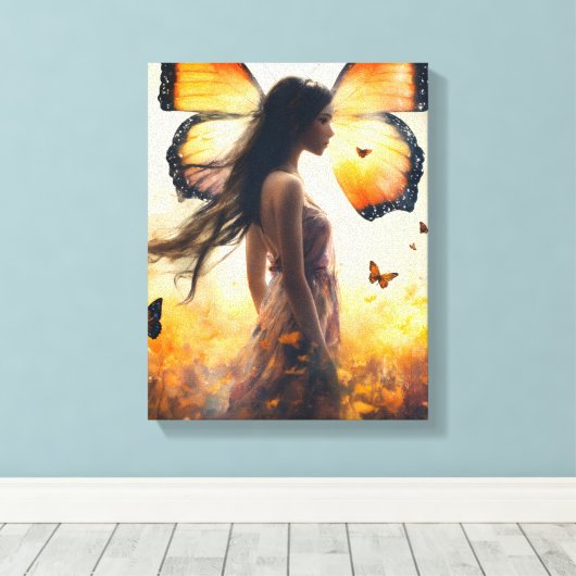 Stretched Canvas Print Leinwanddruck (Insitu (Holzboden))