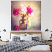 Stretched Canvas Print Leinwanddruck (Insitu (Schlafzimmer))