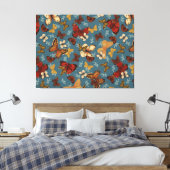 Stretched Canvas Print Leinwanddruck (Insitu (Schlafzimmer))