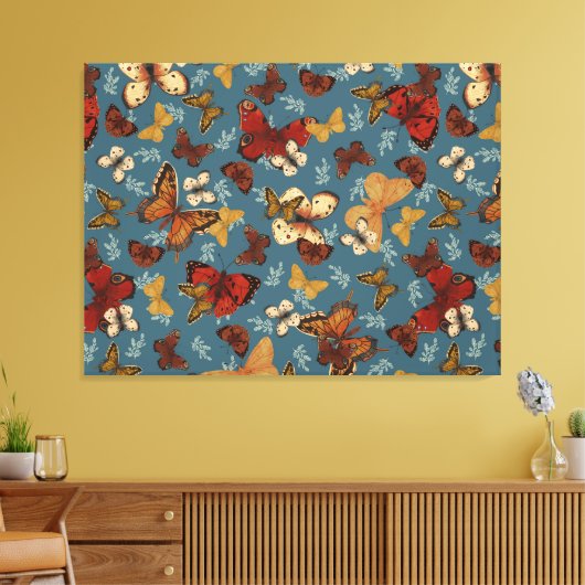 Stretched Canvas Print Leinwanddruck (Insitu (Wohnzimmer))