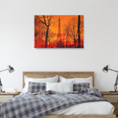 Stretched Canvas Print Leinwanddruck (Insitu (Schlafzimmer))