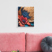 Stretched Canvas Print Leinwanddruck (Insitu (Wohnzimmer))