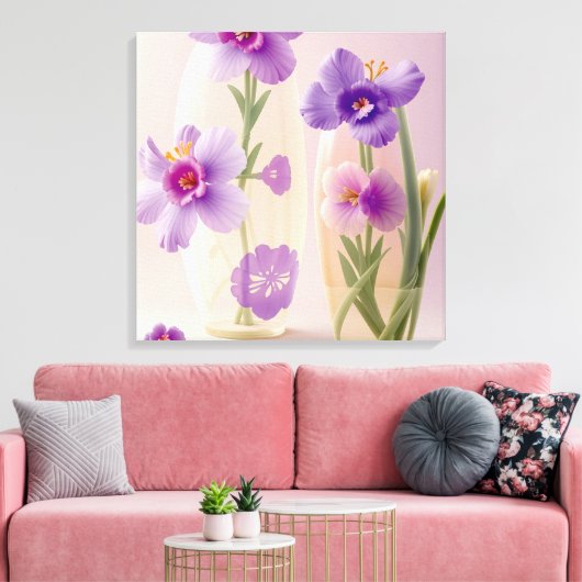 Stretched Canvas Print Leinwanddruck (Insitu (Wohnzimmer))