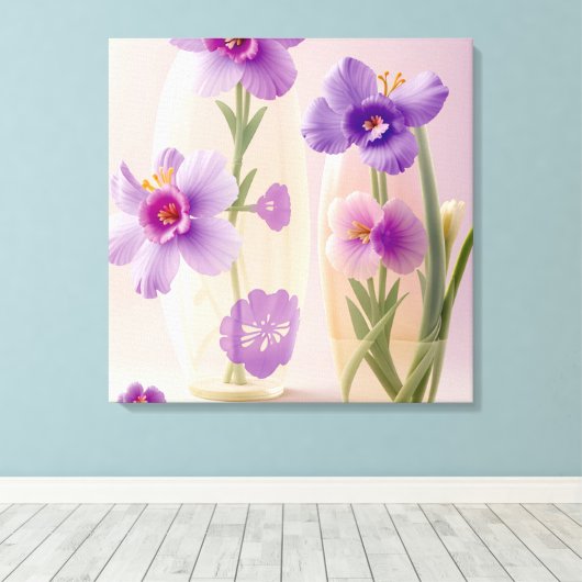 Stretched Canvas Print Leinwanddruck (Insitu (Holzboden))