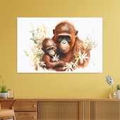 Stretched Canvas Print Leinwanddruck (Insitu (Wohnzimmer))