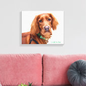Stretched Canvas Print Leinwanddruck (Insitu (Wohnzimmer))