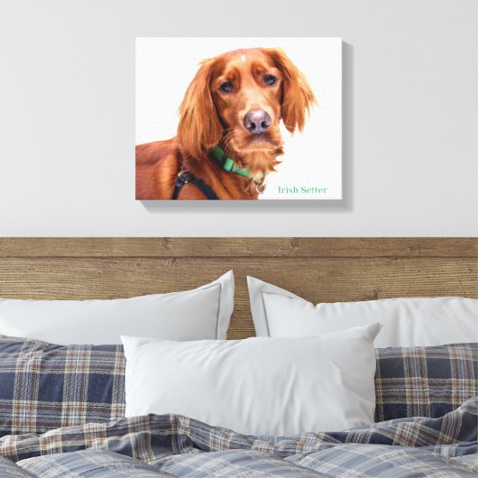 Stretched Canvas Print Leinwanddruck (Insitu (Schlafzimmer))