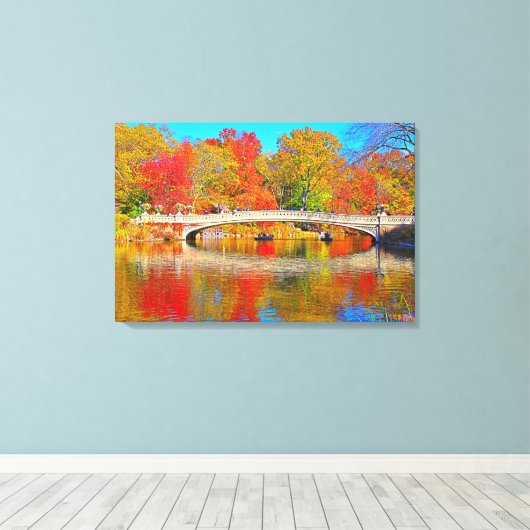 Stretched Canvas Print Leinwanddruck (Insitu (Holzboden))