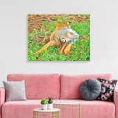 Stretched Canvas Print Leinwanddruck (Insitu (Wohnzimmer))