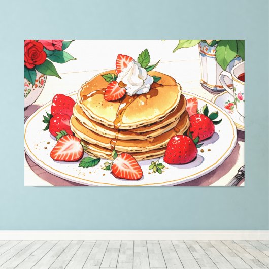 Stretched Canvas Print Leinwanddruck (Insitu (Holzboden))