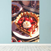 Stretched Canvas Print Leinwanddruck (Insitu (Holzboden))